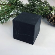 Cube 40X40 mm Unpolished Shungite