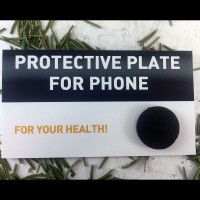 Circular Plate Shungite For Phone, Unpolished